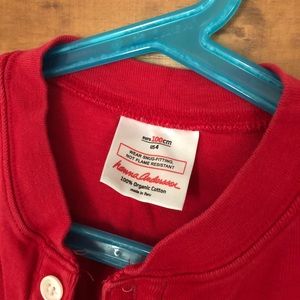 Hanna Andersson Union Suit Pajamas Size 100/4T